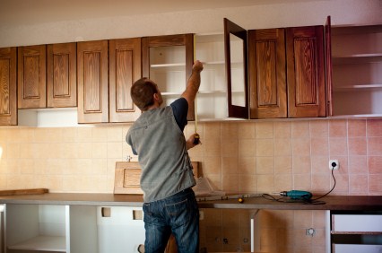 Cabinet refinishing by Top One Painting LLC