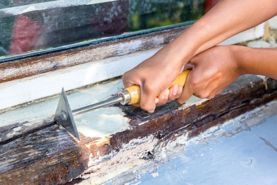 Top One Painting LLC wood rot repair